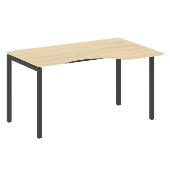 Метал Систем Куатро Стол криволинейный правый на П-образном м/к 40БП.СА-2 (R)