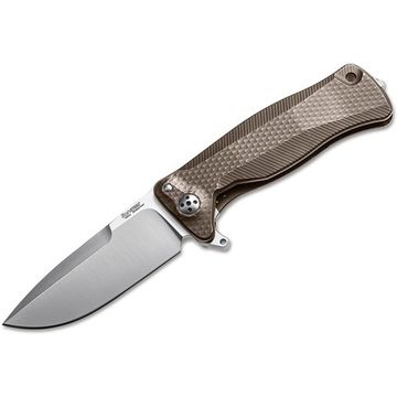 Складной нож Lion Steel "SR-22" L/SR22 B c клинком из стали Uddeholm Sleipner®, рукоять титан