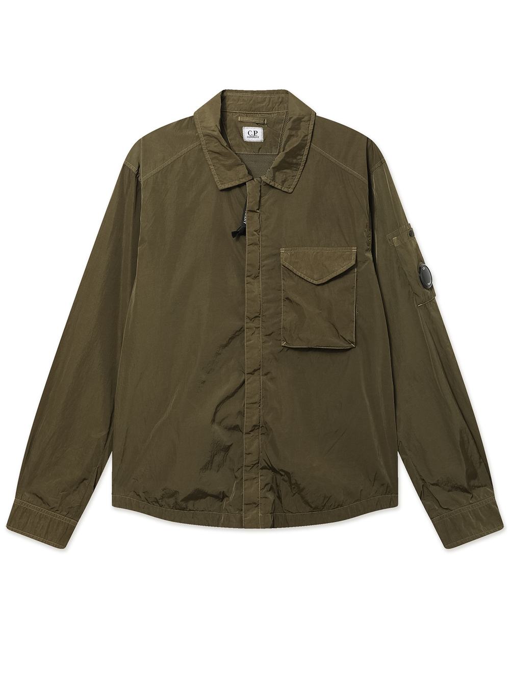 Мужская Рубашка Chrome-r Zipped Lens