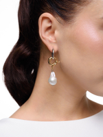 Серьги "Brutal Pearl" Bicolor