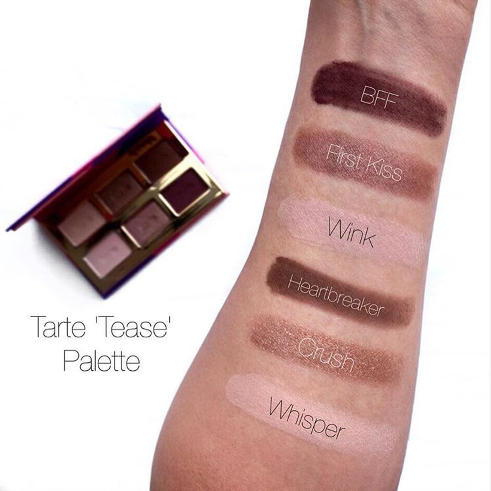 Tarte Tartelette Tease Clay палетка теней