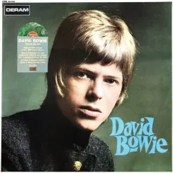 David Bowie – David Bowie Coloured Clear & Green Cloudy LP