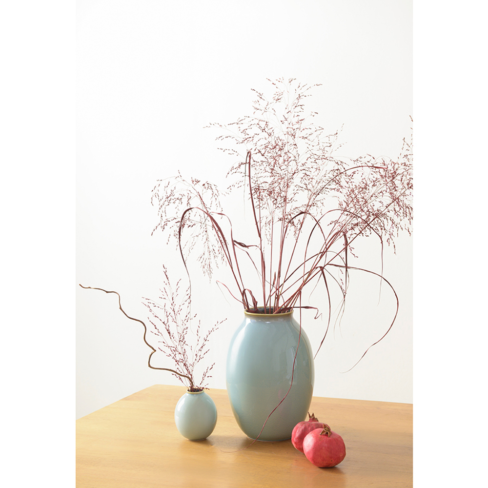 Ваза nature, 11 см, голубая