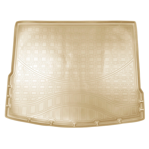 Коврик в багажник Norplast/Unidec для Volkswagen Tiguan II (2016-) Бежевый, полиуретан, арт.NPA00-T95-653-B