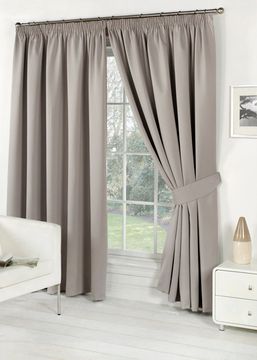 Длинные шторы, Classic Blackout (Biege) Однотонный блэкаут