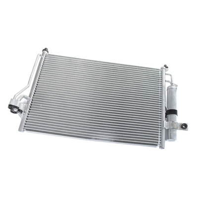 Радиатор кондиционера (с ресивером) HYUNDAI i10/Getz mot.1,1/1,3/1,4/1.6L GANZ GIC06133