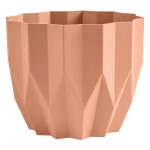 Кашпо "Геометрия" (0,8л.) Цв. Персиковый (Арт. КШ-4116)