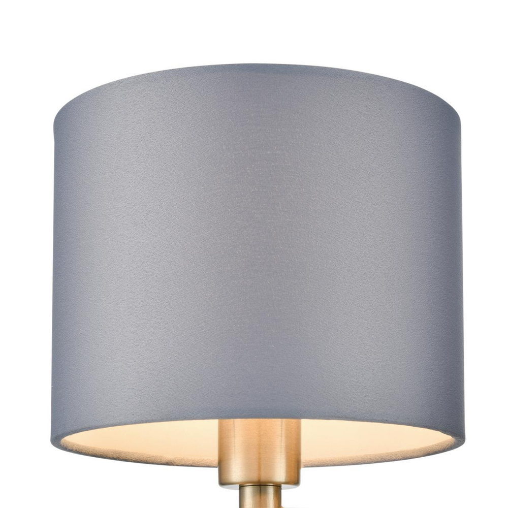 8108/1W MODERNI LN25 131  латунь титаниум/серый, металл/текстиль/стекло Бра E14 40W 220V DAMONA