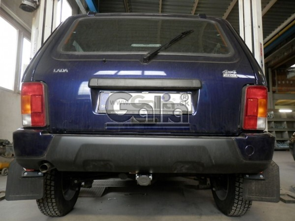 Фаркоп оцинкованный Galia L022A для Лада 4x4 Нива Урбан 2014-(паспорт и сертификат в комплекте)(без электрики)