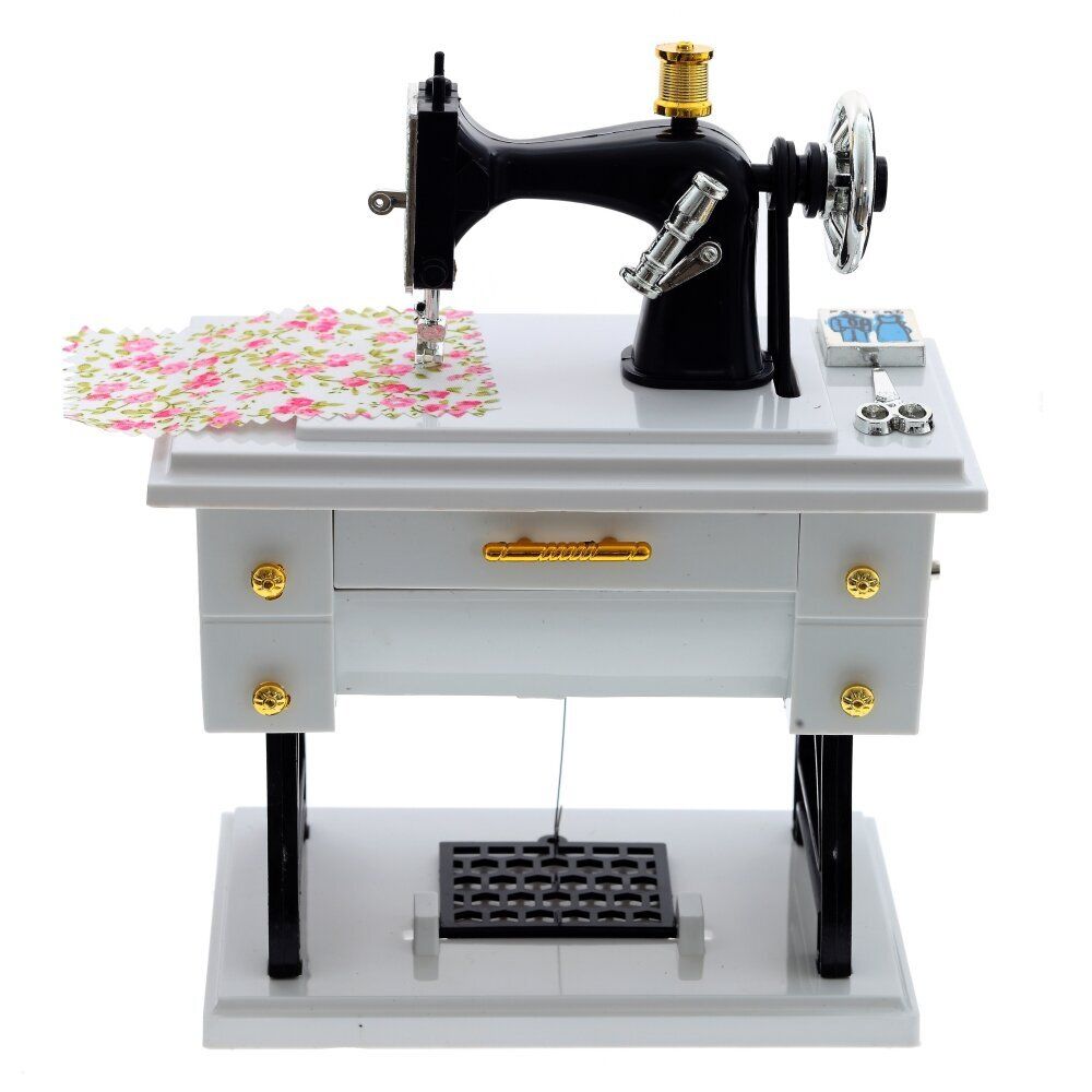 GAEM Изделие декоративное "Швейная машинка" (музык.), L16 W10 H20 см