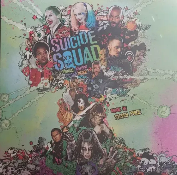 Steven Price – Suicide Squad - Original Motion Picture Score - Random Colours - 2LP