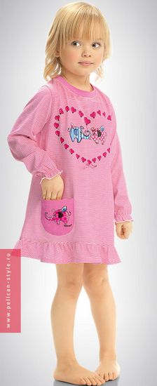 Ночная сорочка для девочек Pelican GND 322