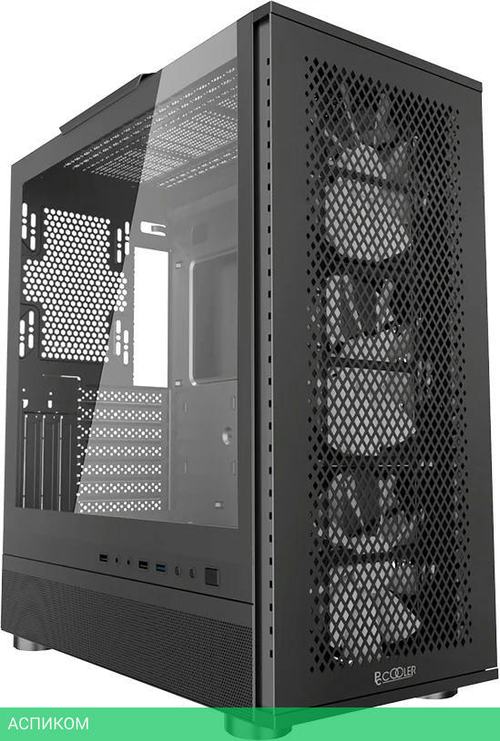 Корпус PcCooler ME200 MESH BK без БП (C3-A520BKP3-GL)
