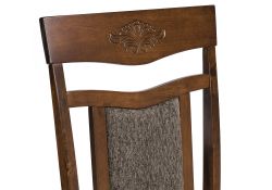 Стул Sketch dirty oak / dark brown