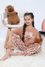 Пижама для девочки Капи-1 Виотекс ПЕСОЧНЫЙ (Акция)