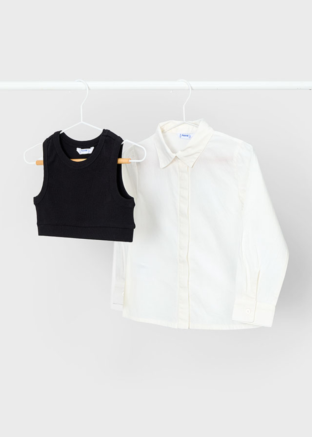 рубашка с топом