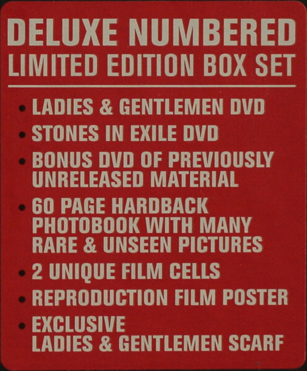 The Rolling Stones / Ladies & Gentlemen (3DVD)