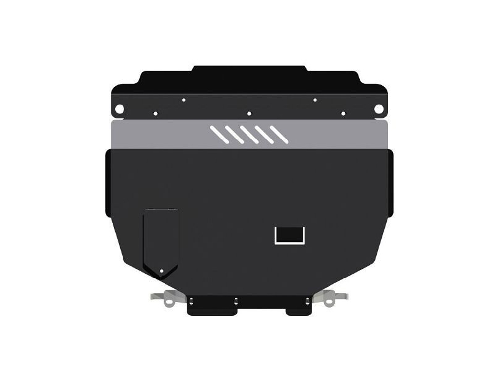 Защита картера и КПП Sheriff для Nissan Quest III (V42) 2003-2006 арт.15.0558