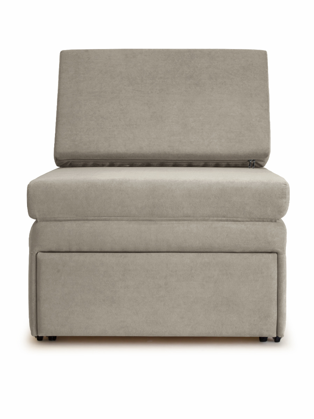 Кресло-кровать "Миник" 70 см, велюр Dream Beige
