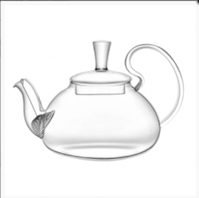 Чайник 400 мл, термостойкое стекло P.L.