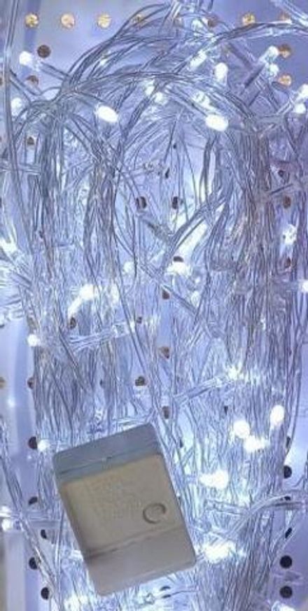 Гирлянда 48214 8 метов 200LED белый холодный свет