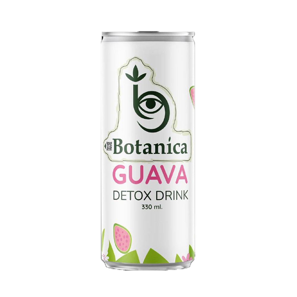 Лимонад "Botanica" с соком гуавы, 330 мл ж/б