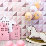 Шар (12"/30 см) Свинка Пеппа, Принцесса-Волшебница, Ассорти, пастель, 1 ст 25 шт.