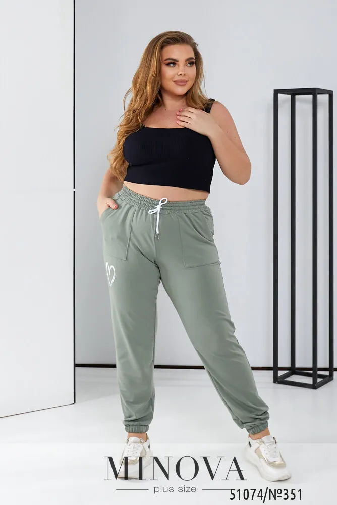 Штаны 351-оливка Minova