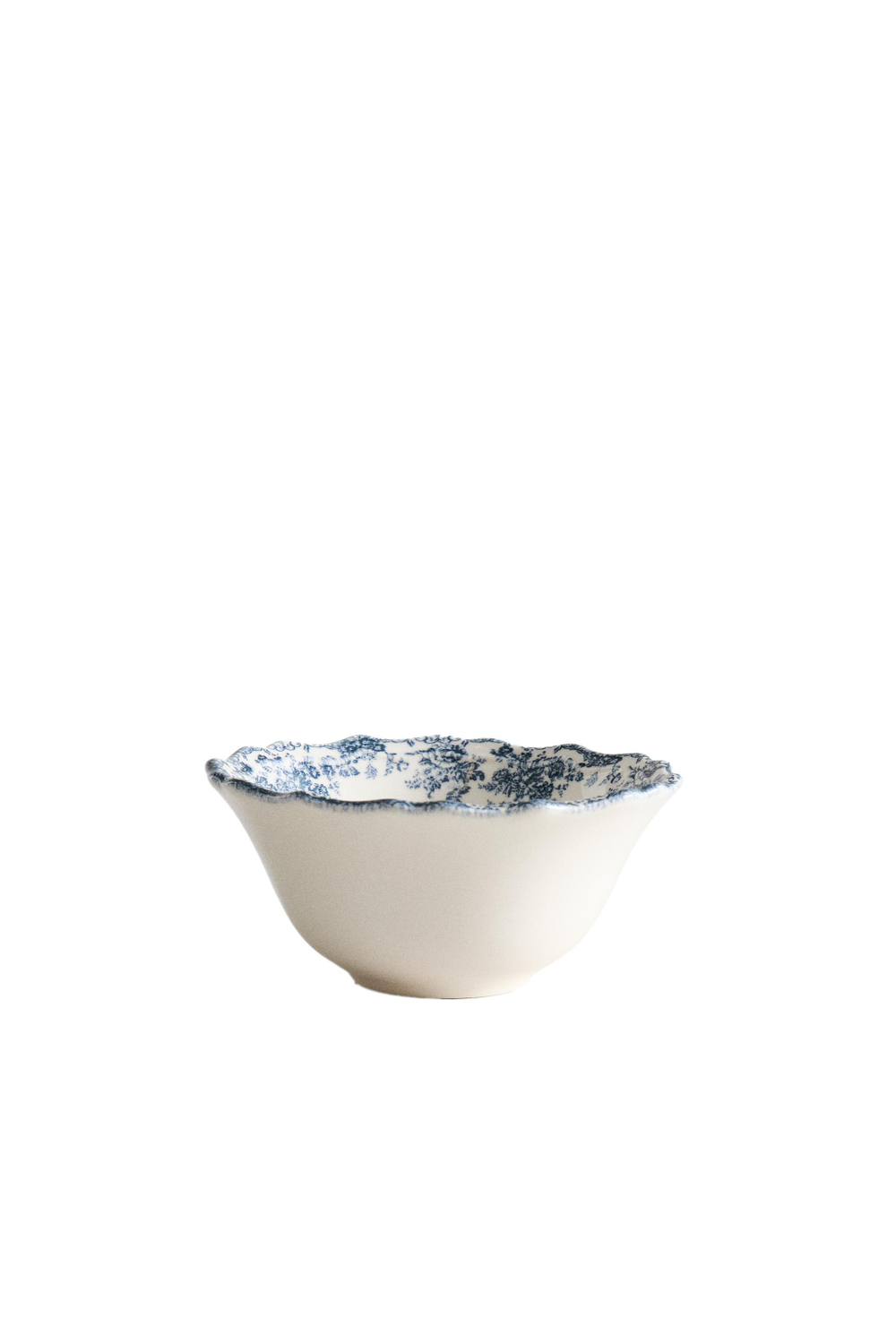 Zara Home миска из фаянса, цвет синий, 14 см · 2460/467