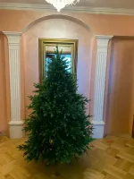 Елка с гирляндой встроенной «Сириус» (Литая хвоя) 250 см / 2,5 м