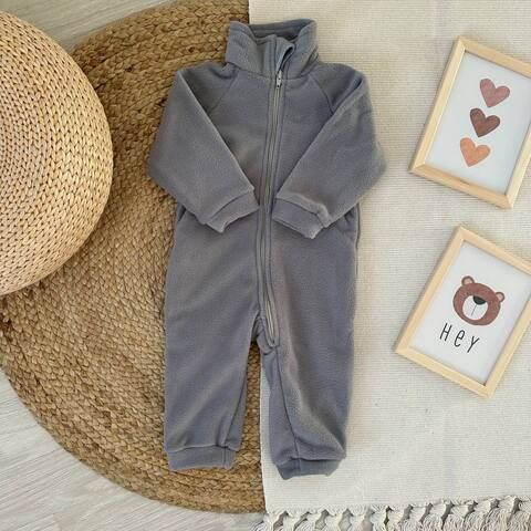 Флисовый комбинезон