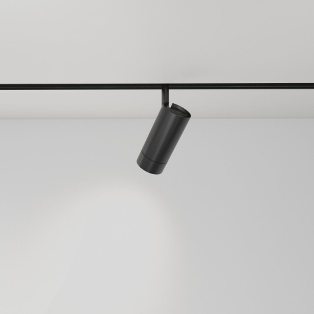 Магнитный трековый светильник ЭРА TRM20-6-10W3K BK светодиодный 10Вт 3000К черный | Магнитные трековые светильники