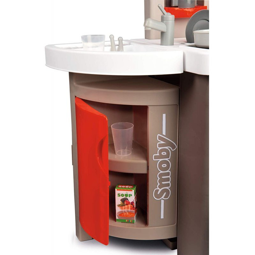 Smoby - Детская электронная складная мини-кухня Tefal OpenCook 312202