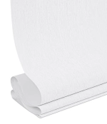 Рулонные шторы из ткани "Блэкаут Круиз" - цвет "Белый"