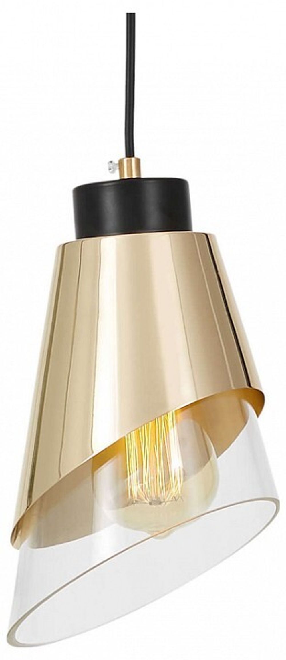 Подвесной светильник LUMINA DECO Fabro LDP 7013-1 F.GD+PR