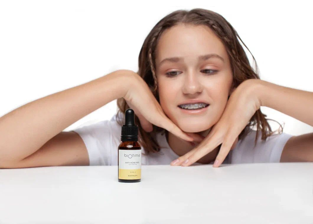 ANTI-ACNE PEEL FOR HOME CARE BIOTIME - Пилинг Анти-акне для домашнего ухода, 15 мл