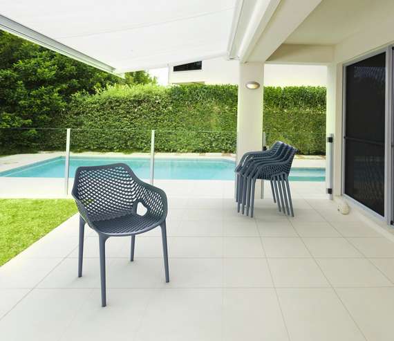 Уличное кресло Air XL серое