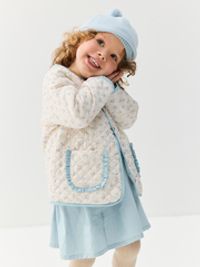 Берет хлопковый "Незабудка" 0+