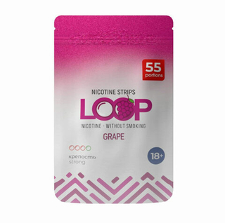 LOOP GRAPE НИКОТИНОВЫЕ ПЛАСТИНКИ (12 МГ) - ВИНОГРАД