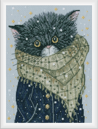 "Жили-были котики"-M916 вышивка