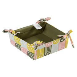 Корзинка для хлеба 35х35см Tkano Wild Passion Arch зеленая