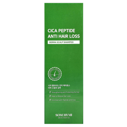 SOME BY MI, Cica Peptide Anti Hair, шампунь от дермы для кожи головы, 285 мл (9,63 жидк. унц.)