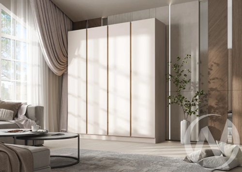 Шкаф 4-х ств. (2000) Келвин (кашемир/кашемир)