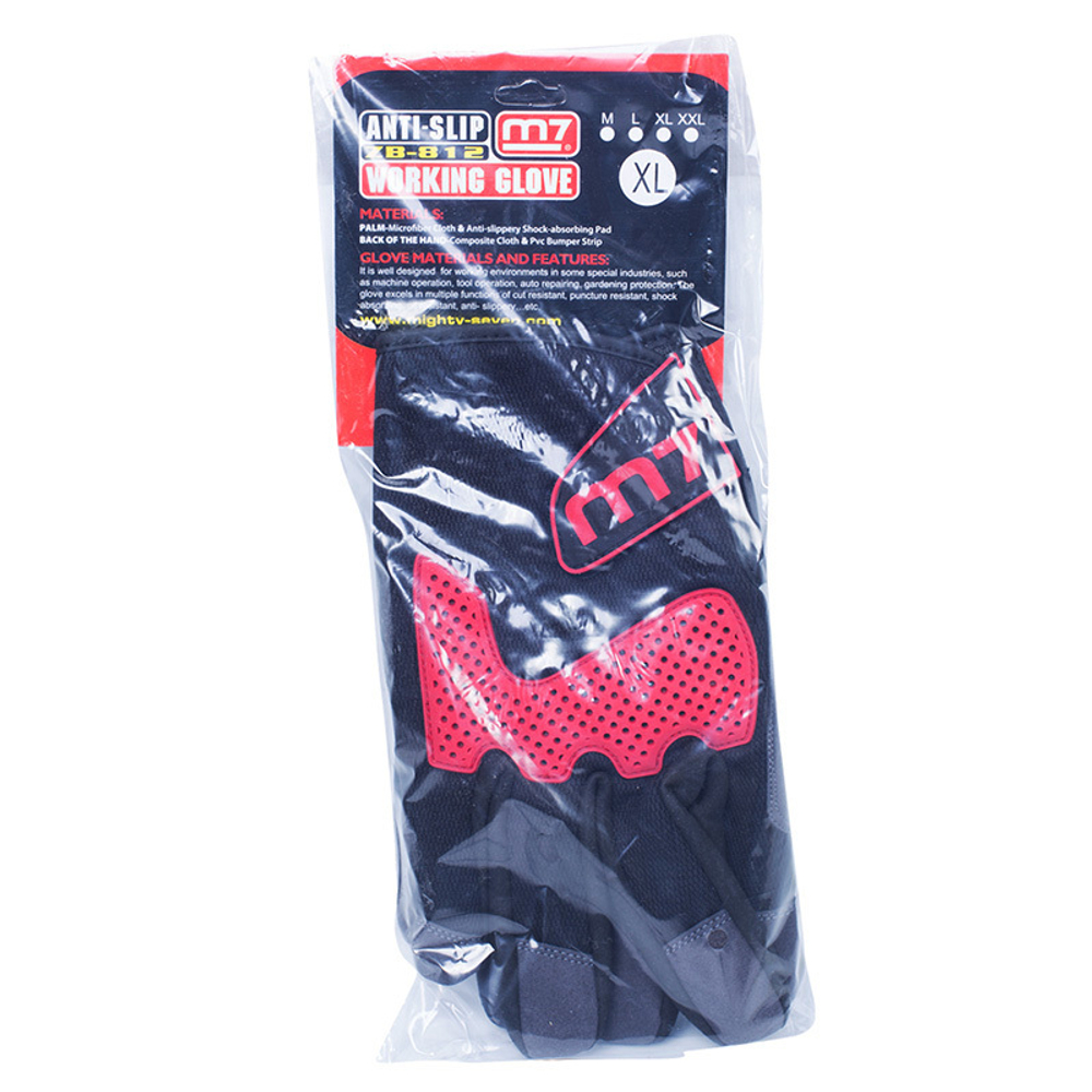 MIGHTY SEVEN (ZB-812XL) Перчатки антивибрационные, размер XL