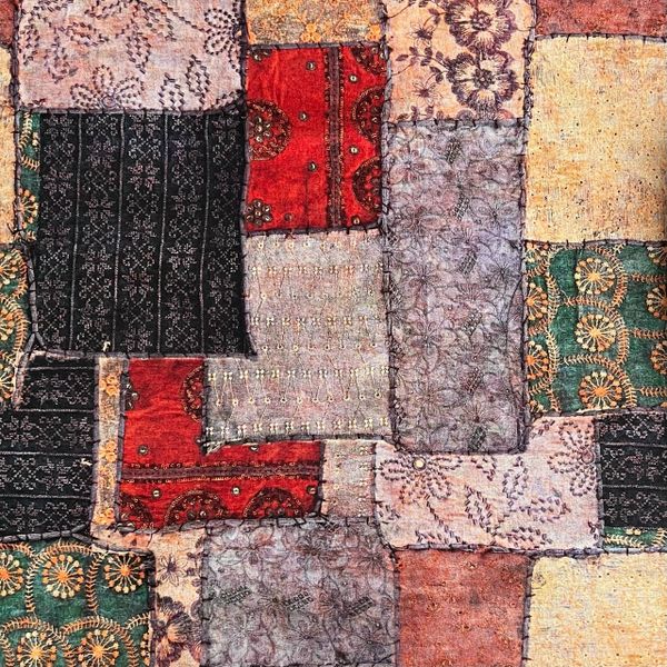 БАБУШКИНО ОДЕЯЛО, ИМИТАЦИЯ ПЭЧВОРКА, 100% хлопок 1