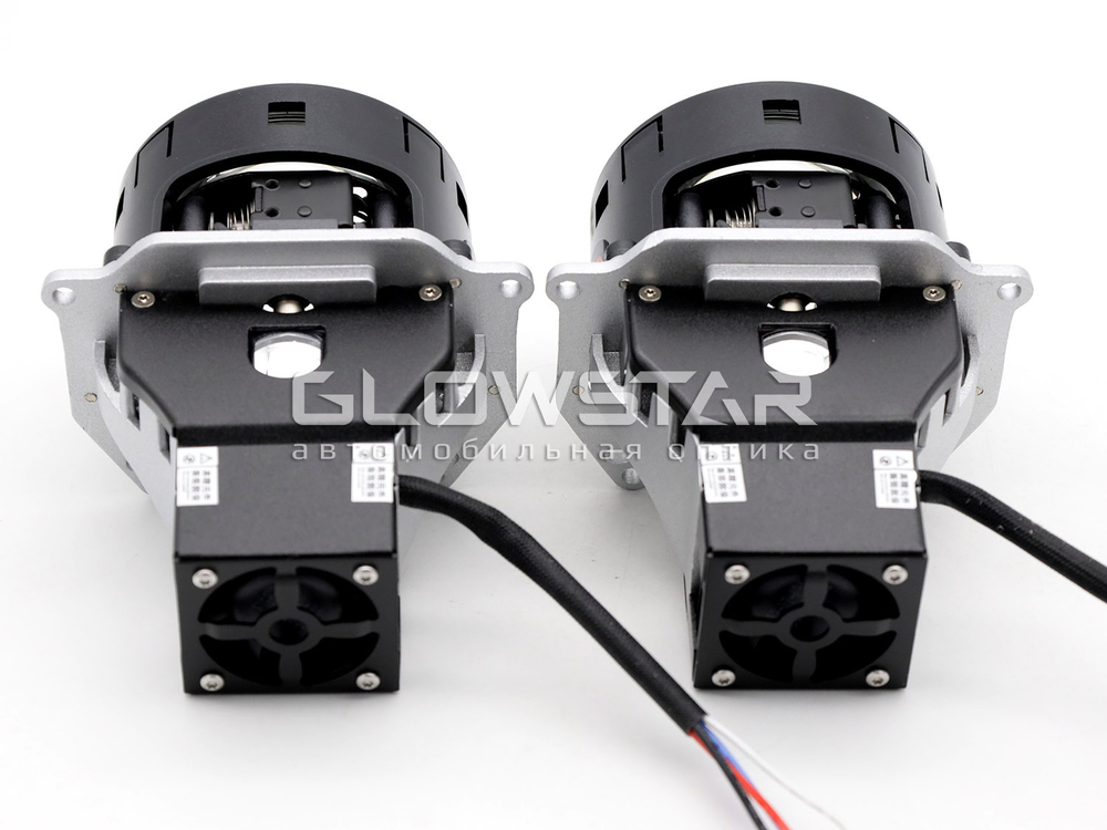 Билед модули Aozoom Gen5 Laser (AAPD-05) 5 поколение, 3.0 дюйма, 2 чипа + Лазер, 5500K, 12V, 50W/56W, крепление 3R (Комплект, 2шт)
