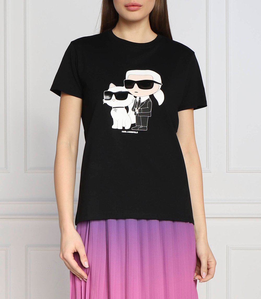 футболка ikonik 2.0 Karl Lagerfeld - черный(230W1704)