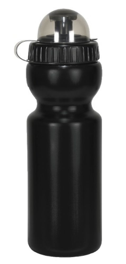 Фляга 0.75л, черная, с защитной крышкой. CWB-700G BK