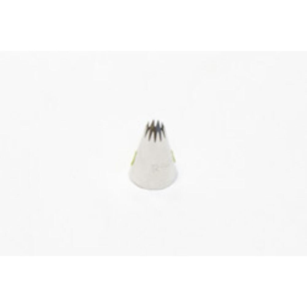 Насадка для кондитерского мешка "Мелкая звезда" 9 мм, h 2.5 см, d 2 см, P.L. Proff Cuisi