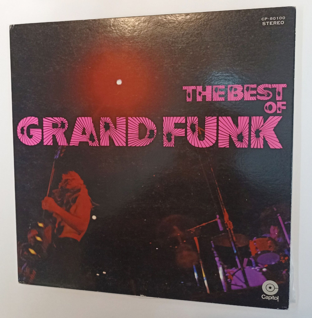 Винтажная виниловая пластинка LP Grand Funk The Best Of Grand Funk (Japan 1971)